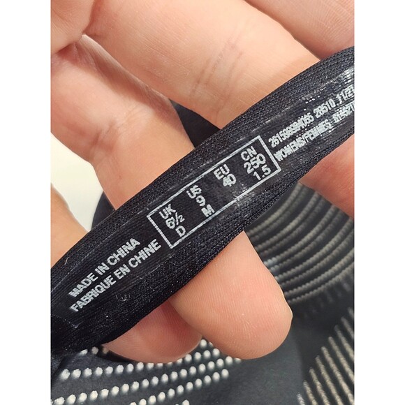 CLARKS Women's 9 Arla Kaylie‎ 2 Fabric Thong Flip Flop Beach Pool Sandals Navy - Picture 9 of 11